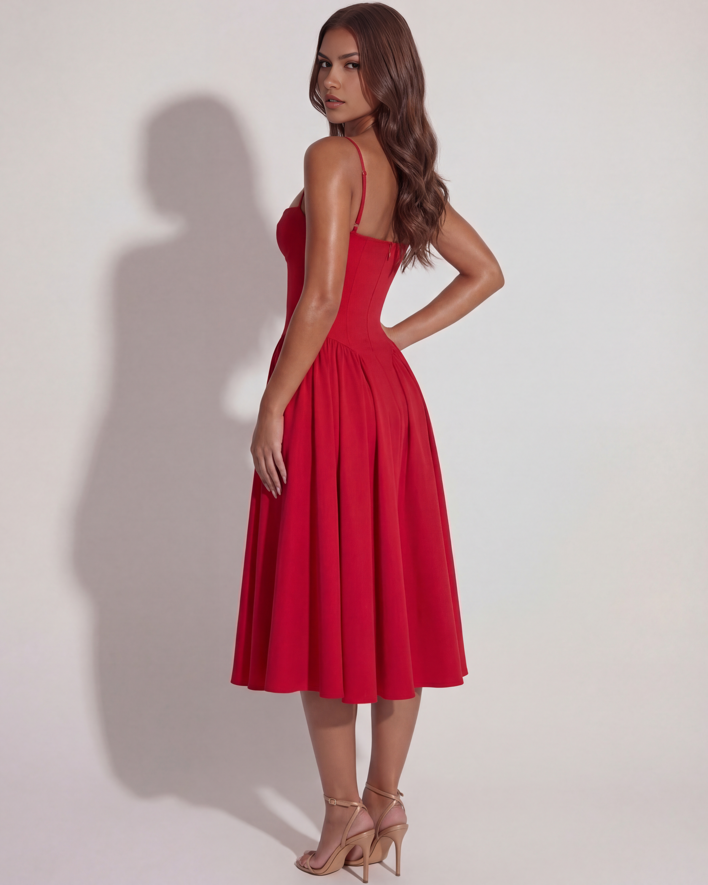 Lory Midi-Kleid