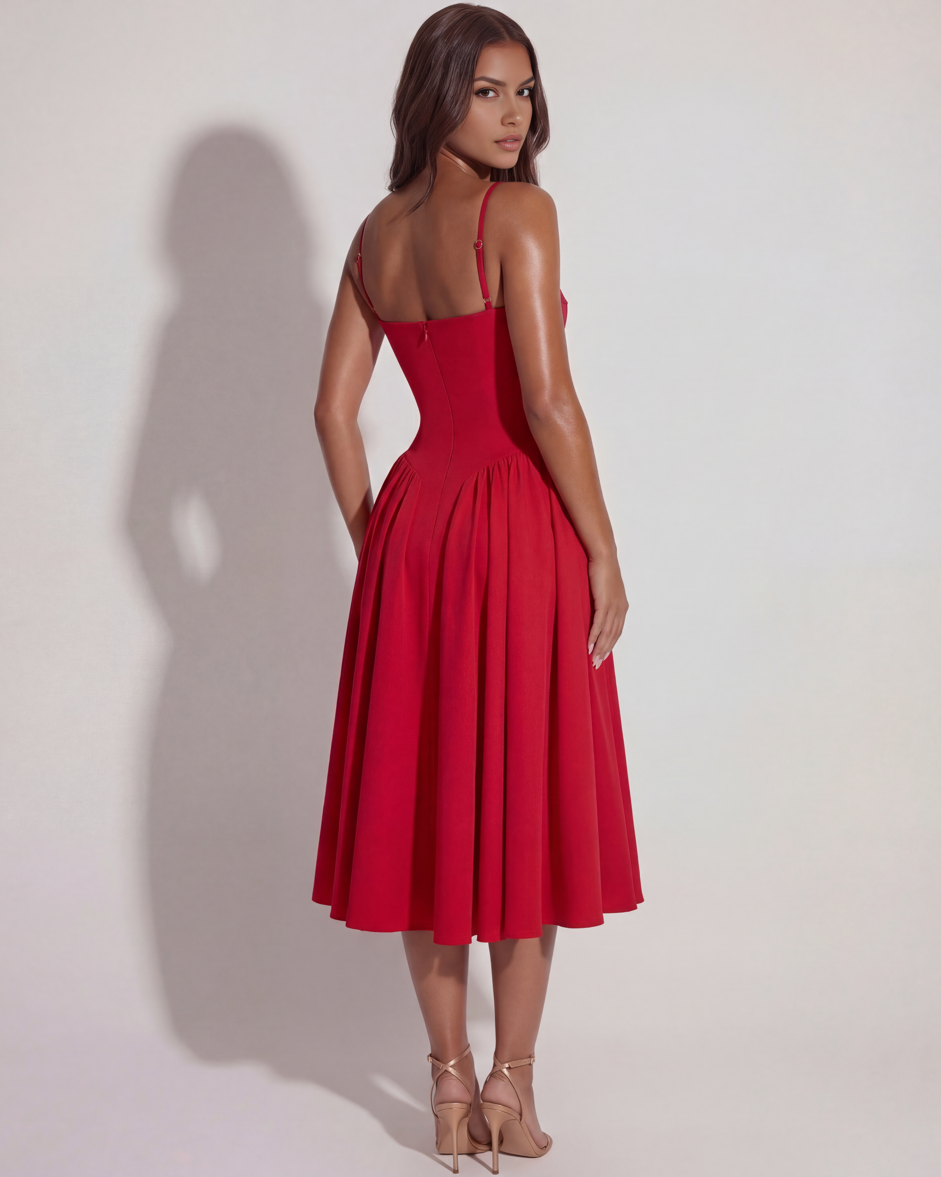 Lory Midi-Kleid