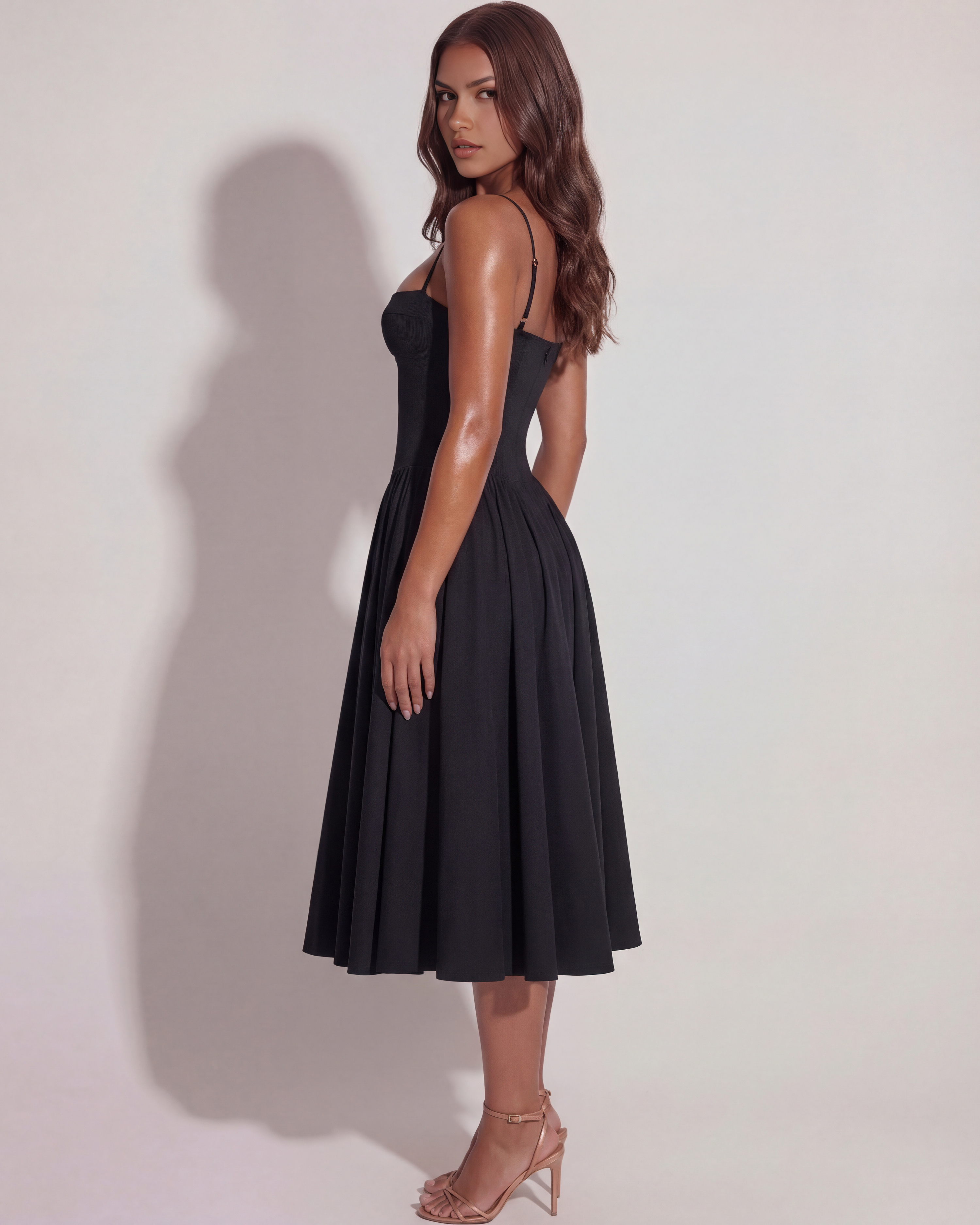 Lory Midi-Kleid