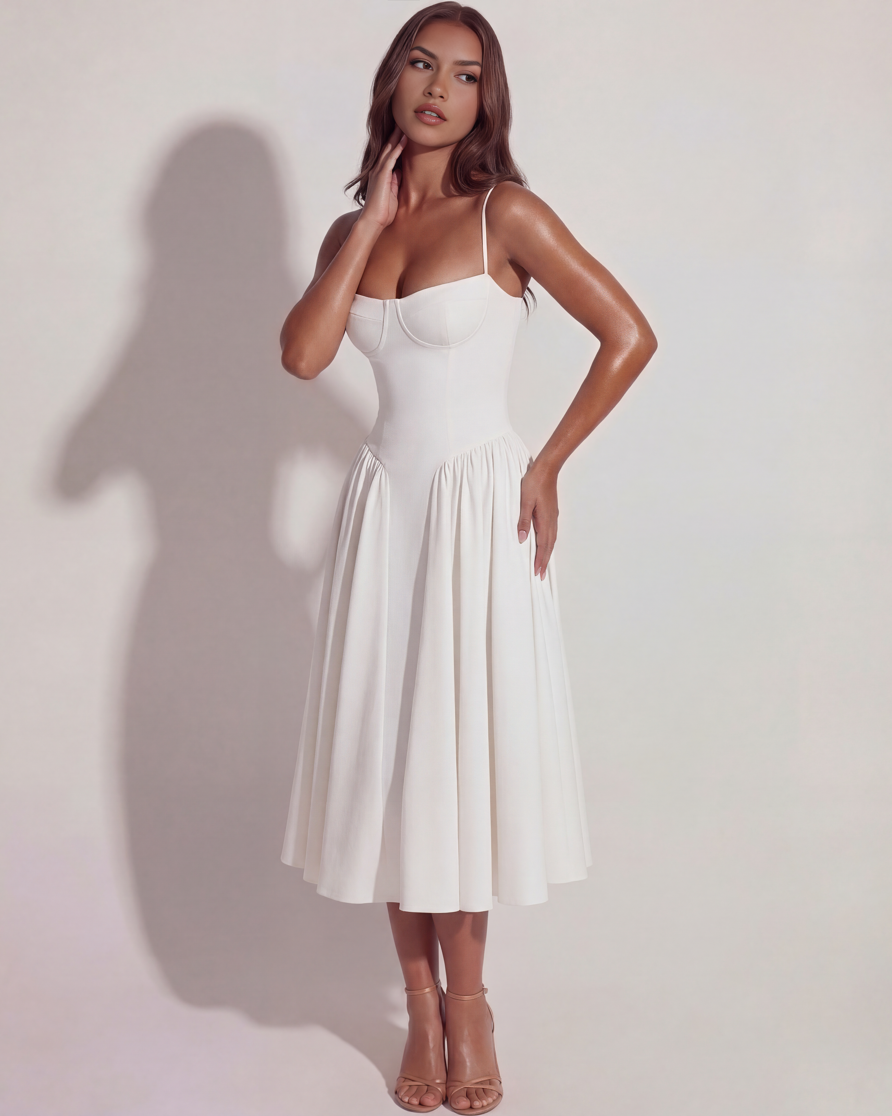Lory Midi-Kleid
