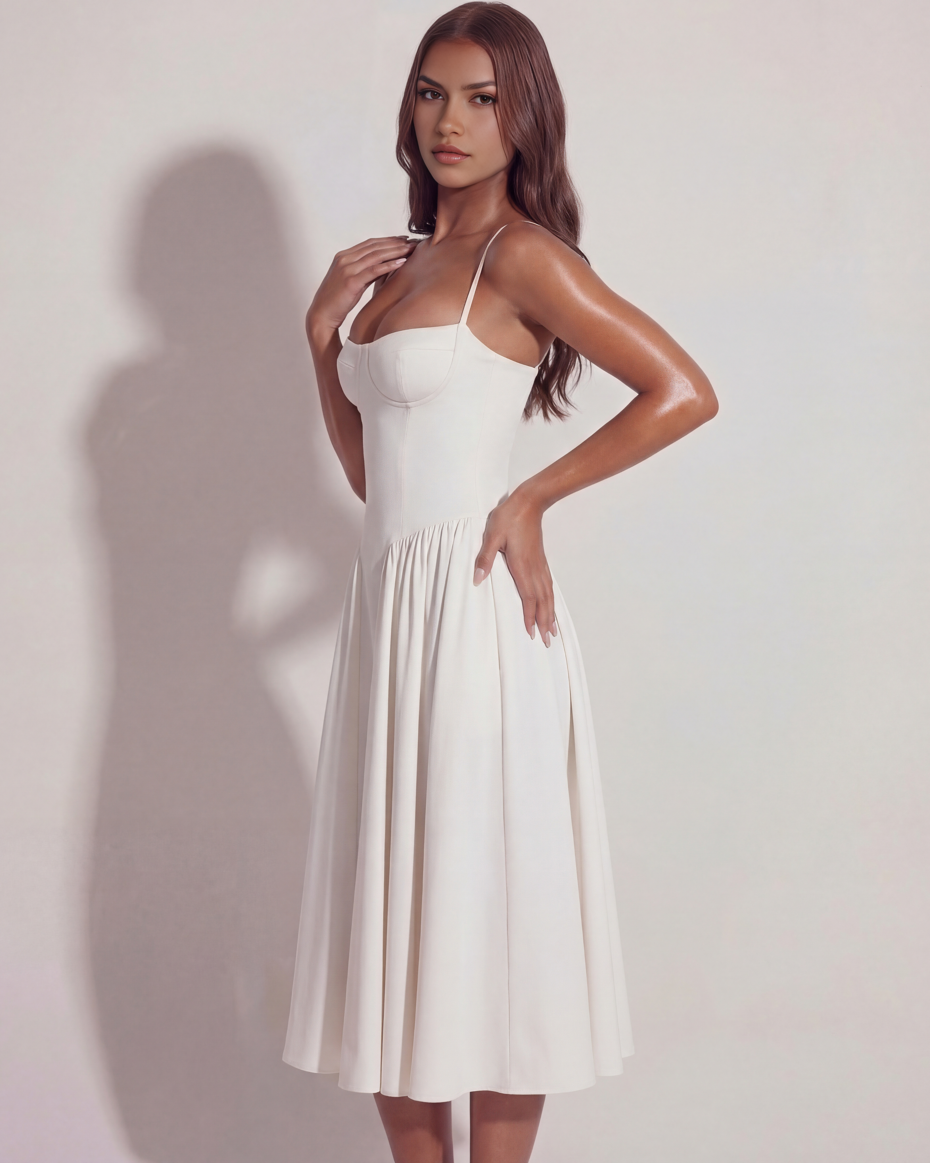 Lory Midi-Kleid