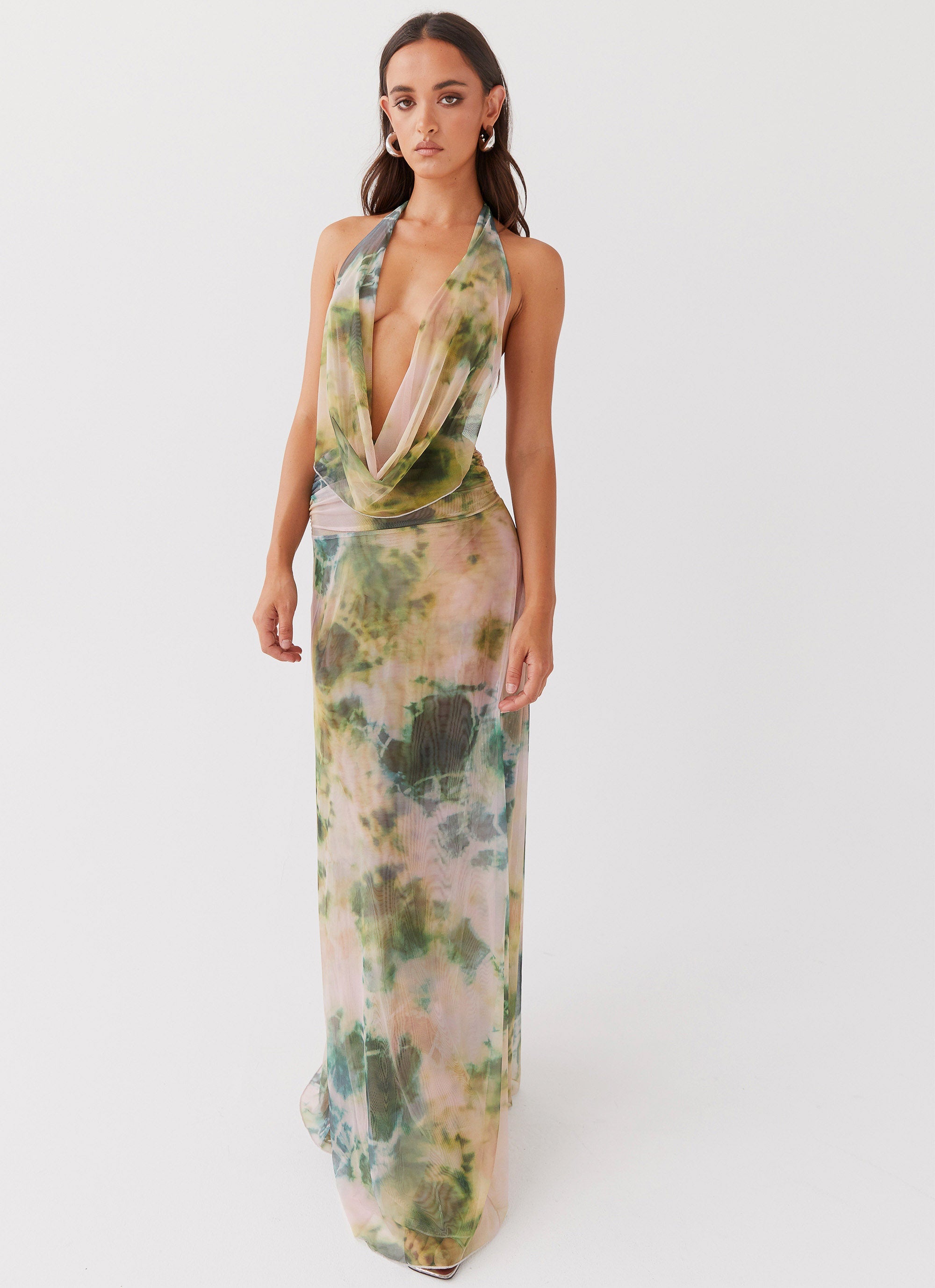 FLORAL MAXI DRESS