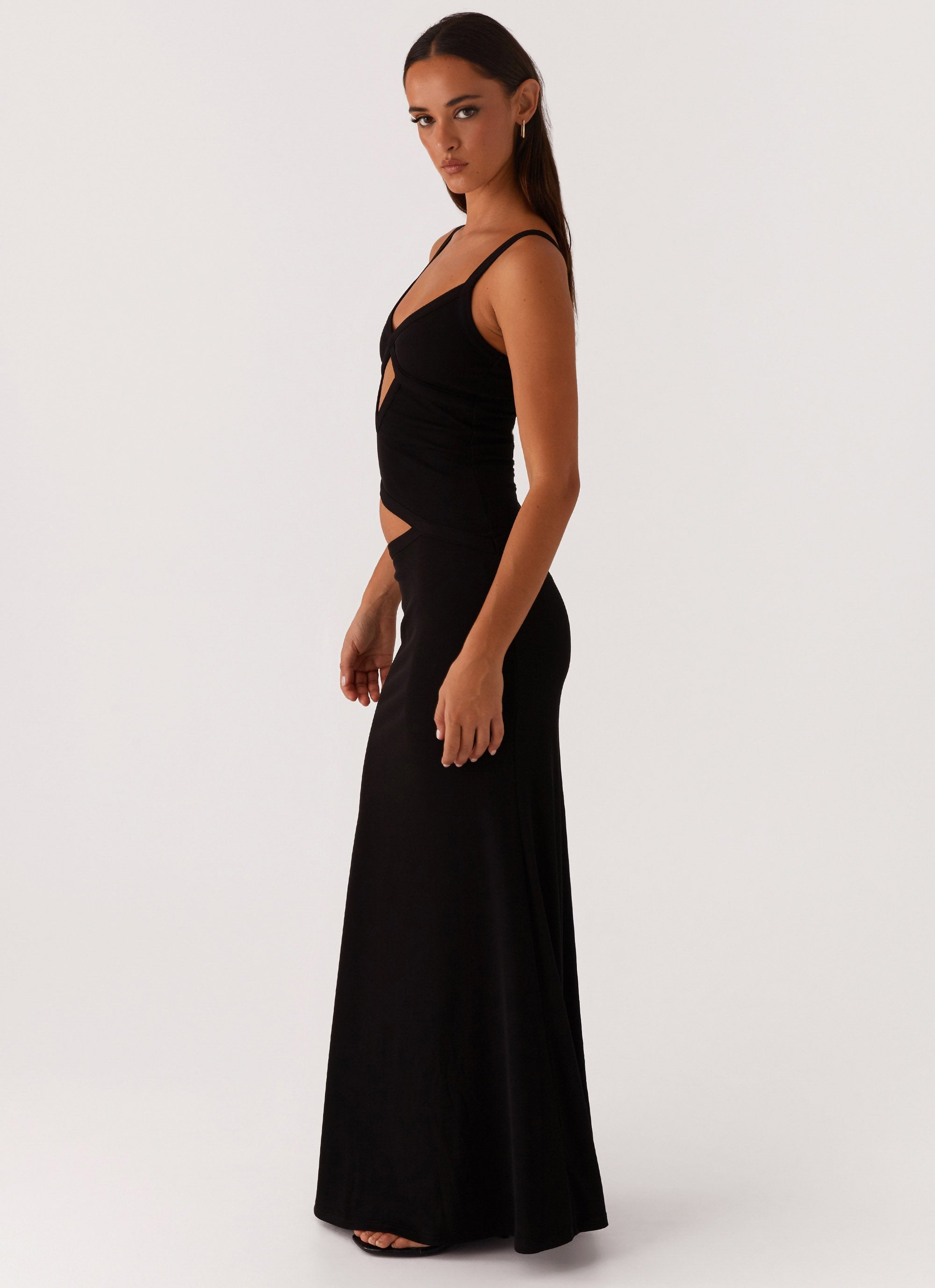 BLACK MAXI DRESS