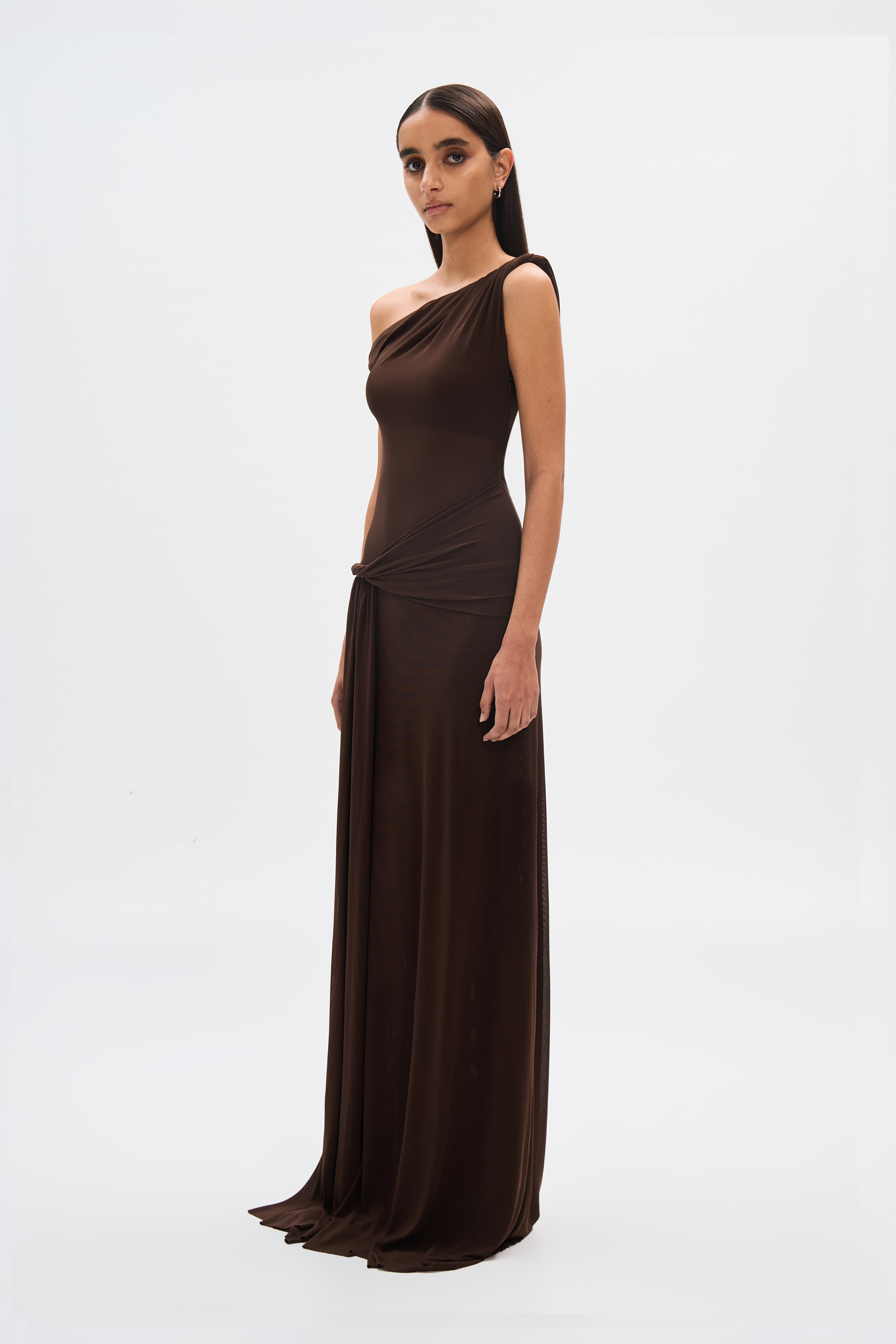 MAXI DRESS BROWN