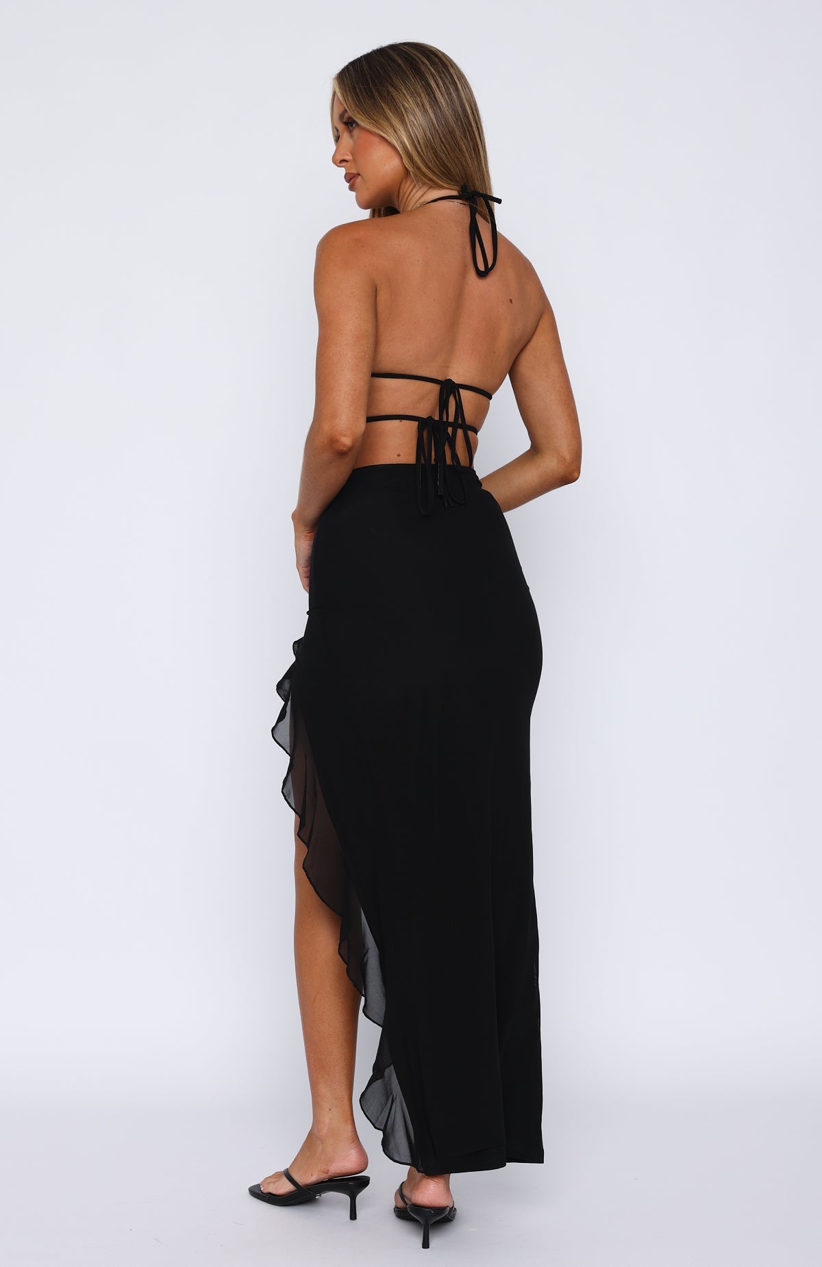 BLACK MAXI DRESS