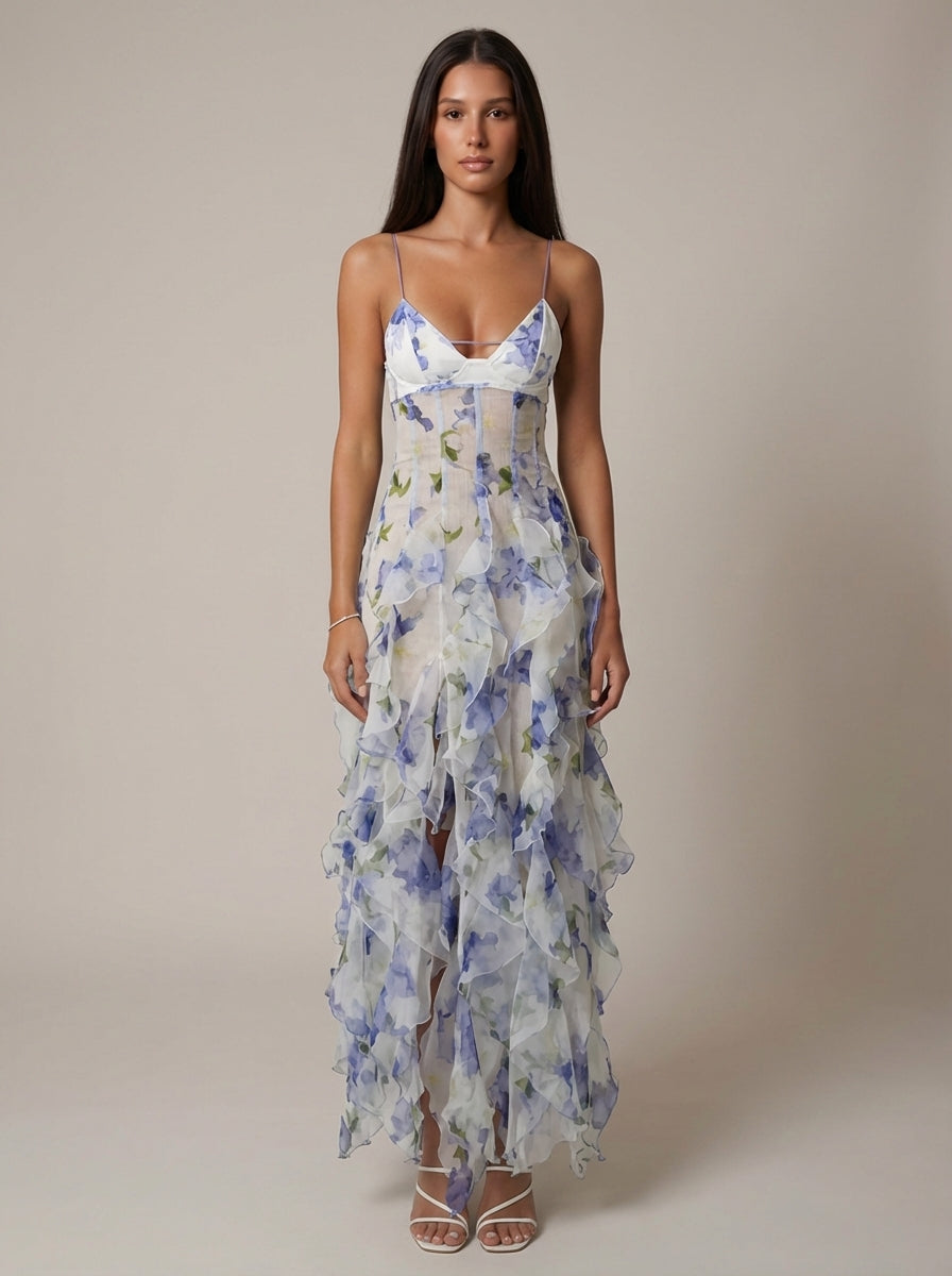 Santorini Maxikleid