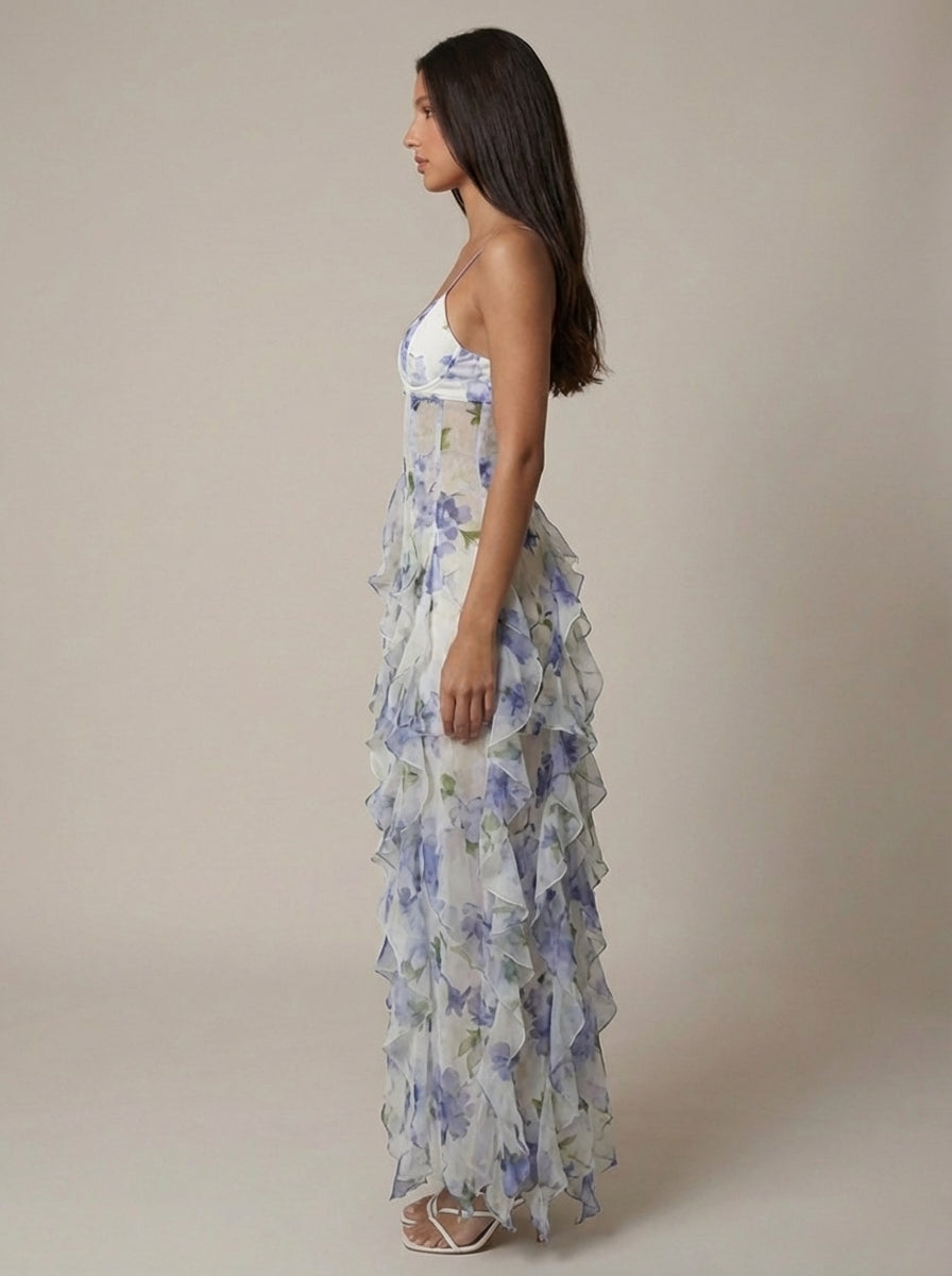 Santorini Maxikleid