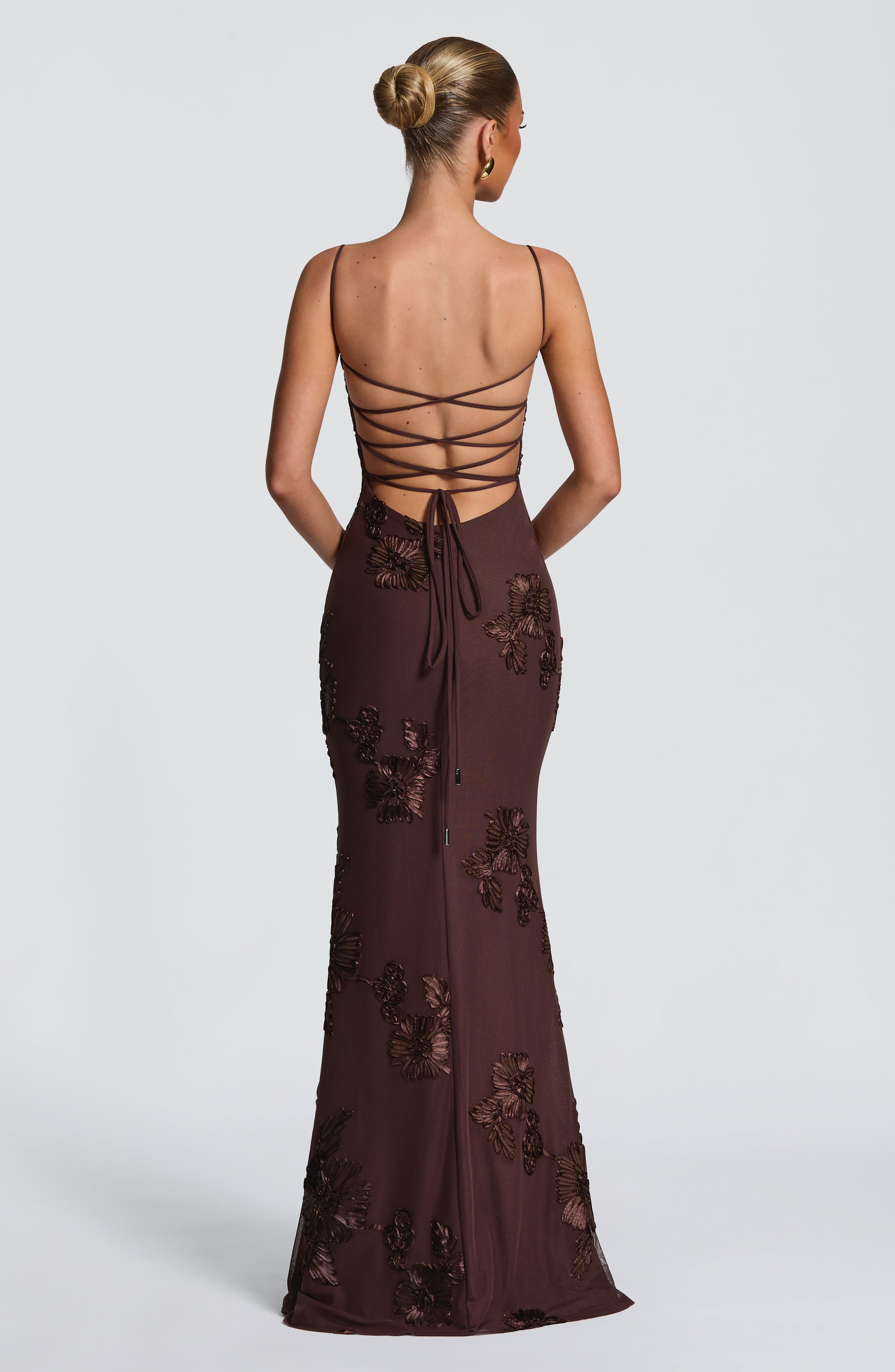 Velour Maxi Dress