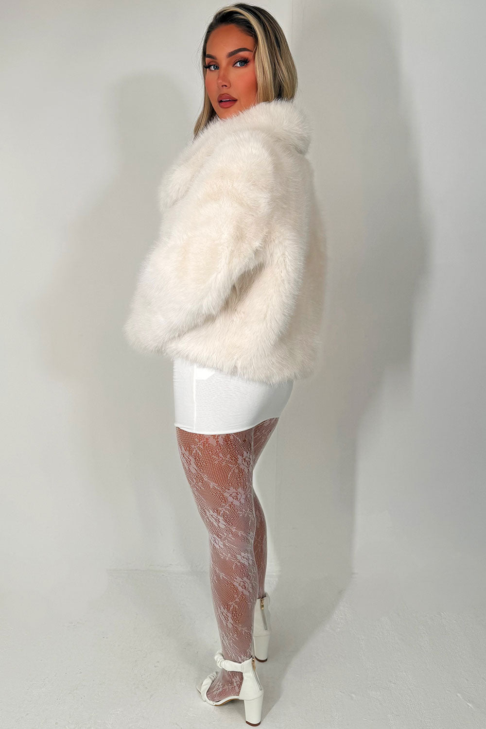 Jessica Faux Fur Coat