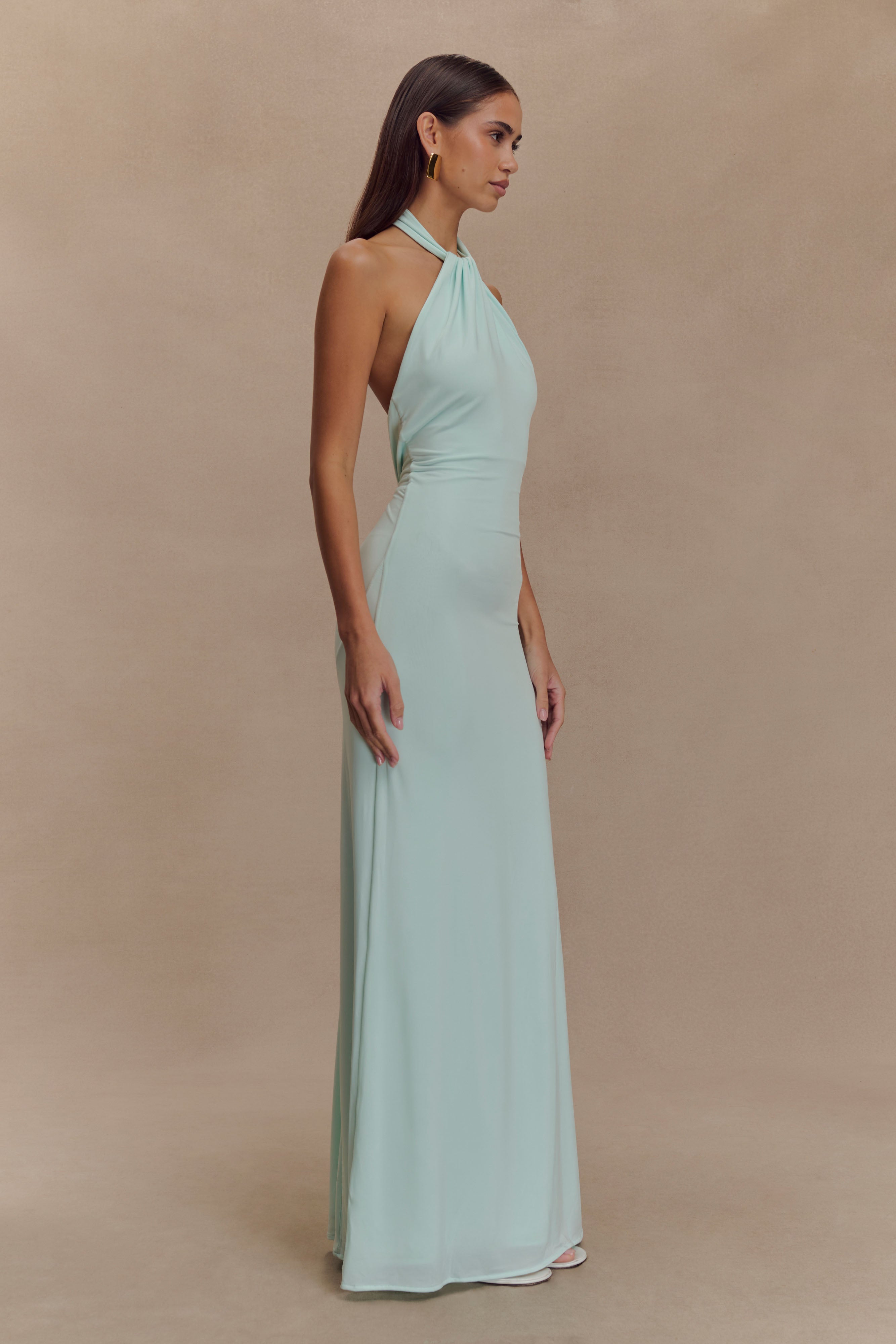 Elyna Halter Maxi Dress