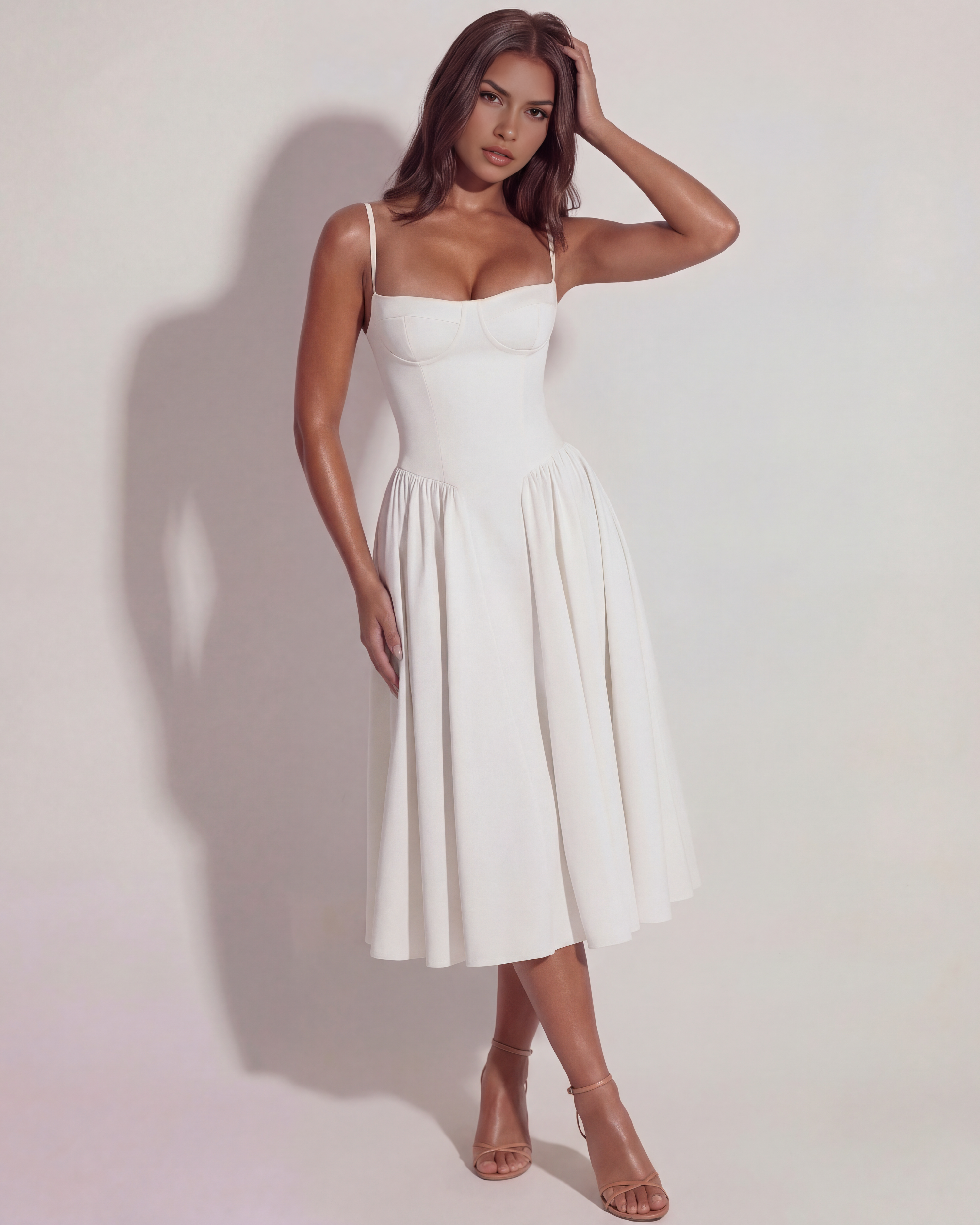 Lory Midi-Kleid