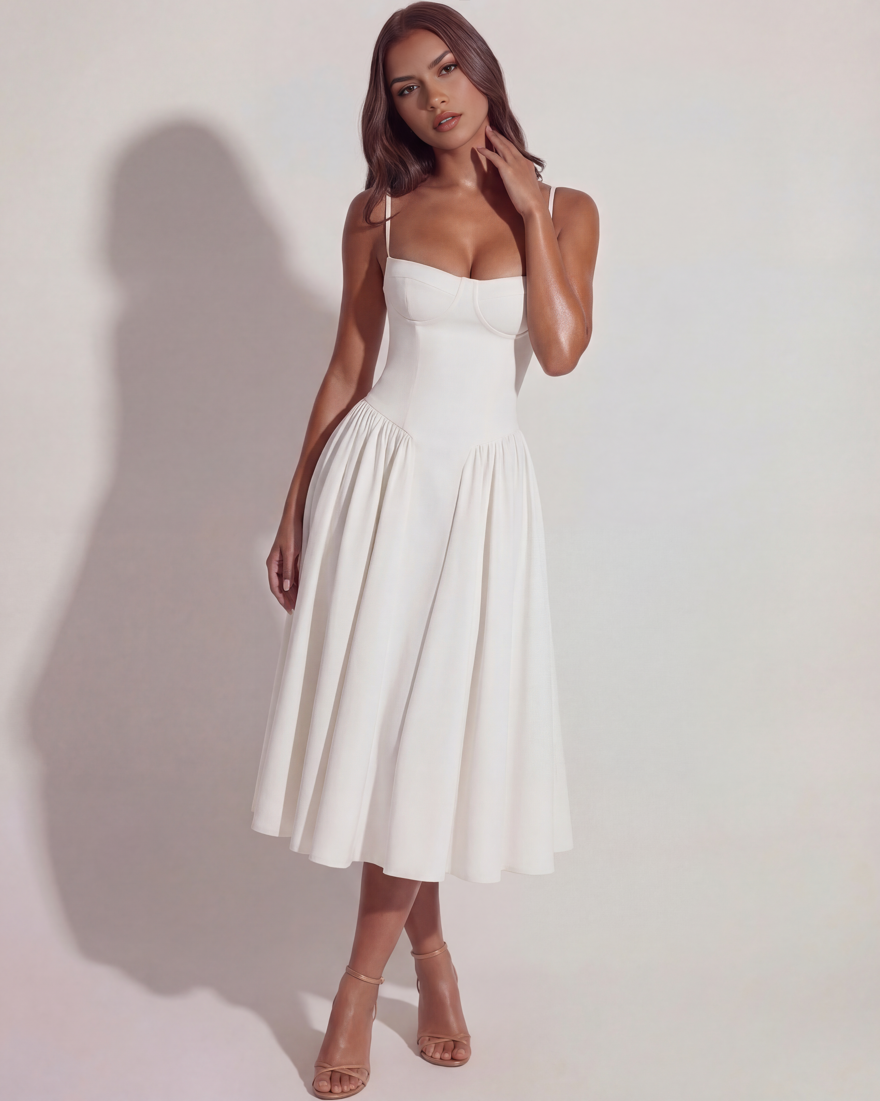 Lory Midi-Kleid