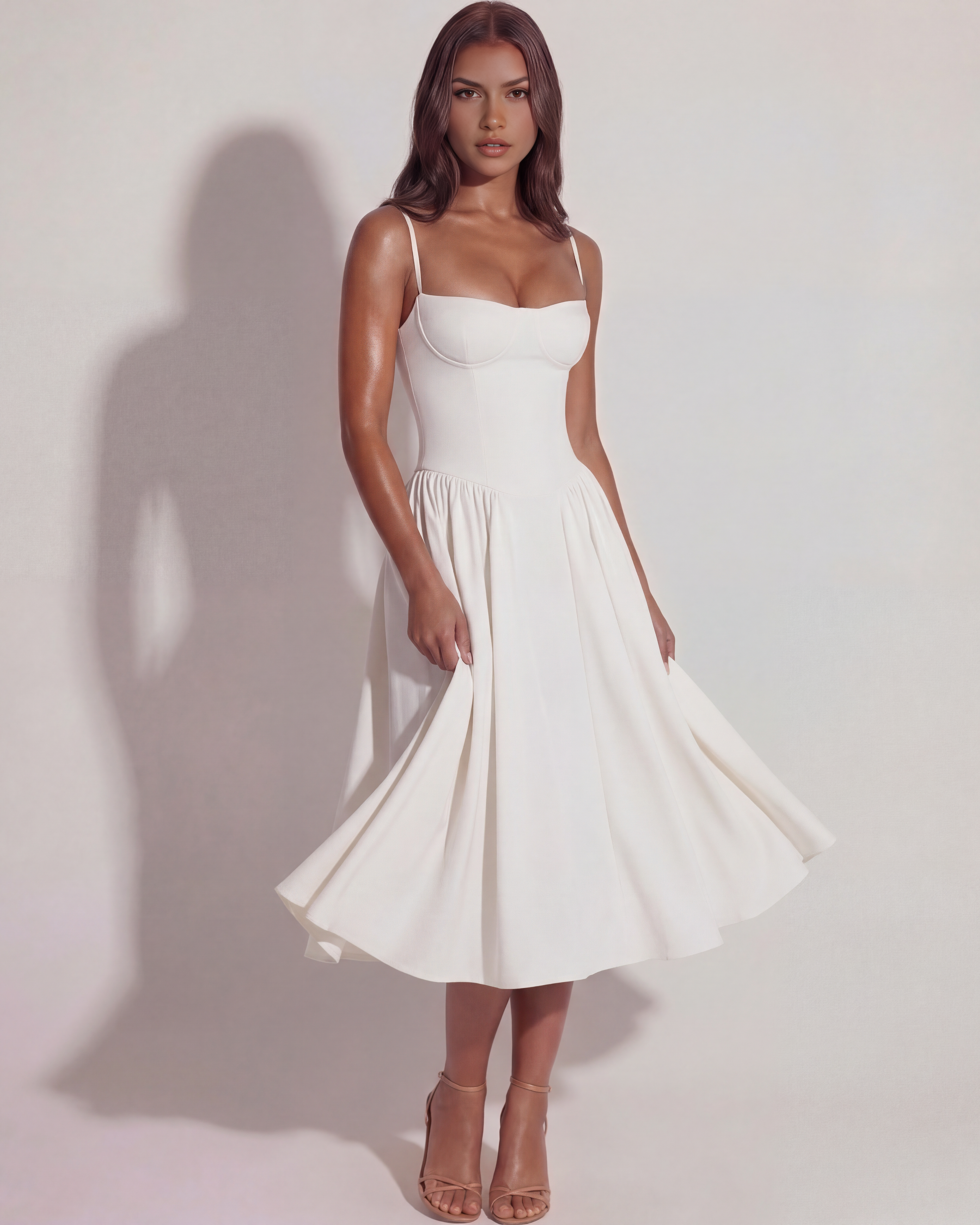 Lory Midi-Kleid