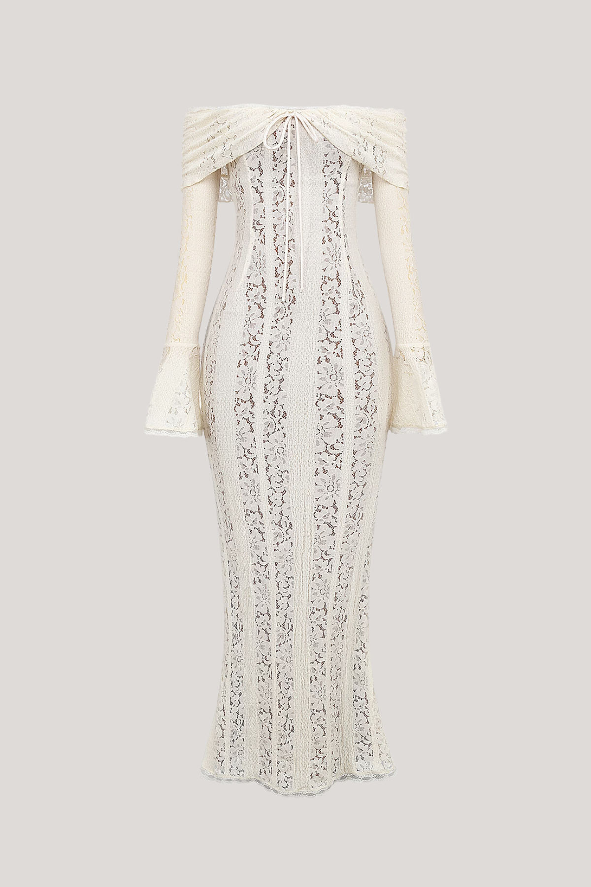 WHITE WEDDING MAXI DRESS