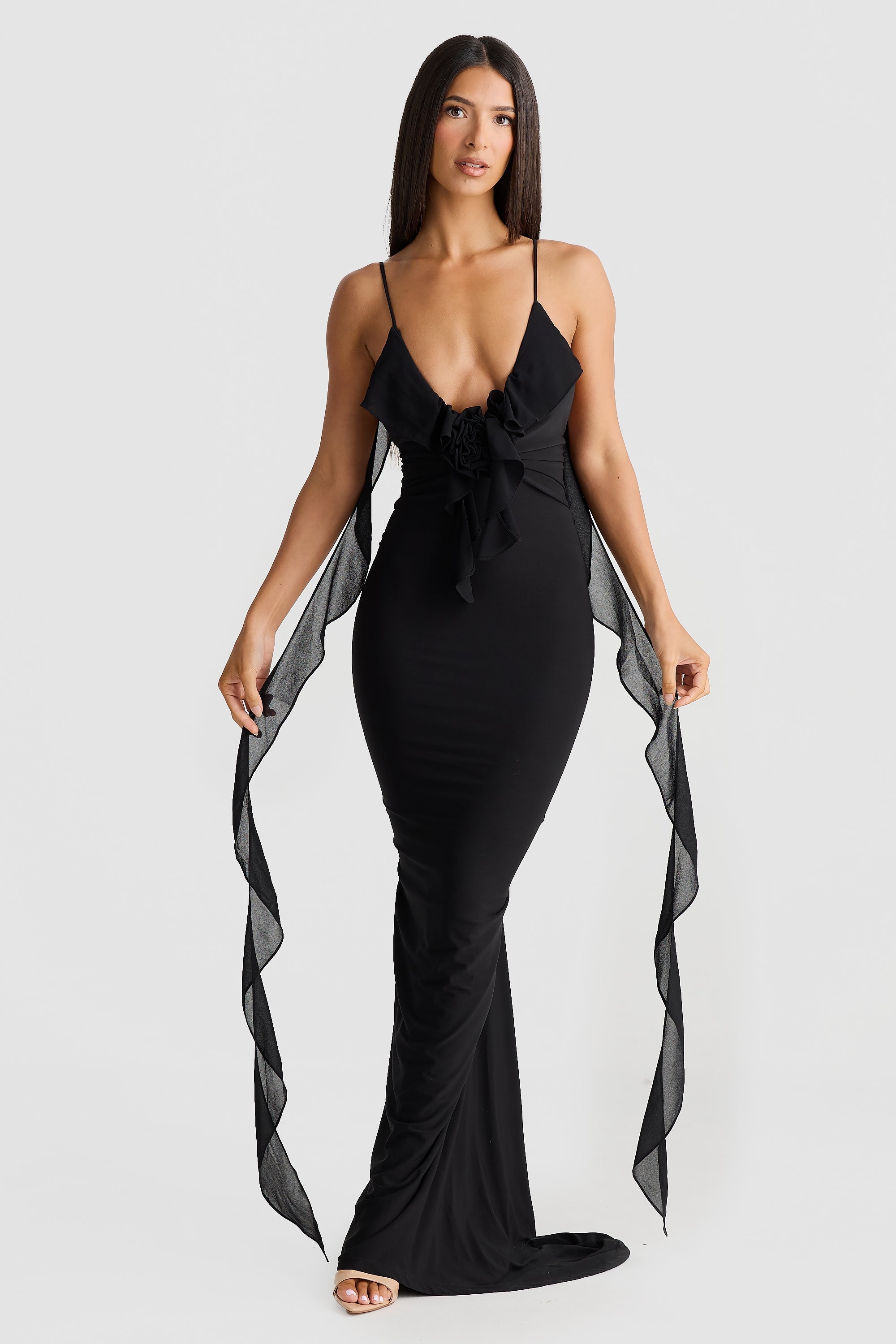 BLACK MAXI DRESS