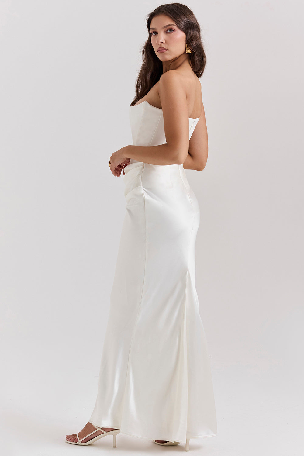 WHITE MAXI DRESS