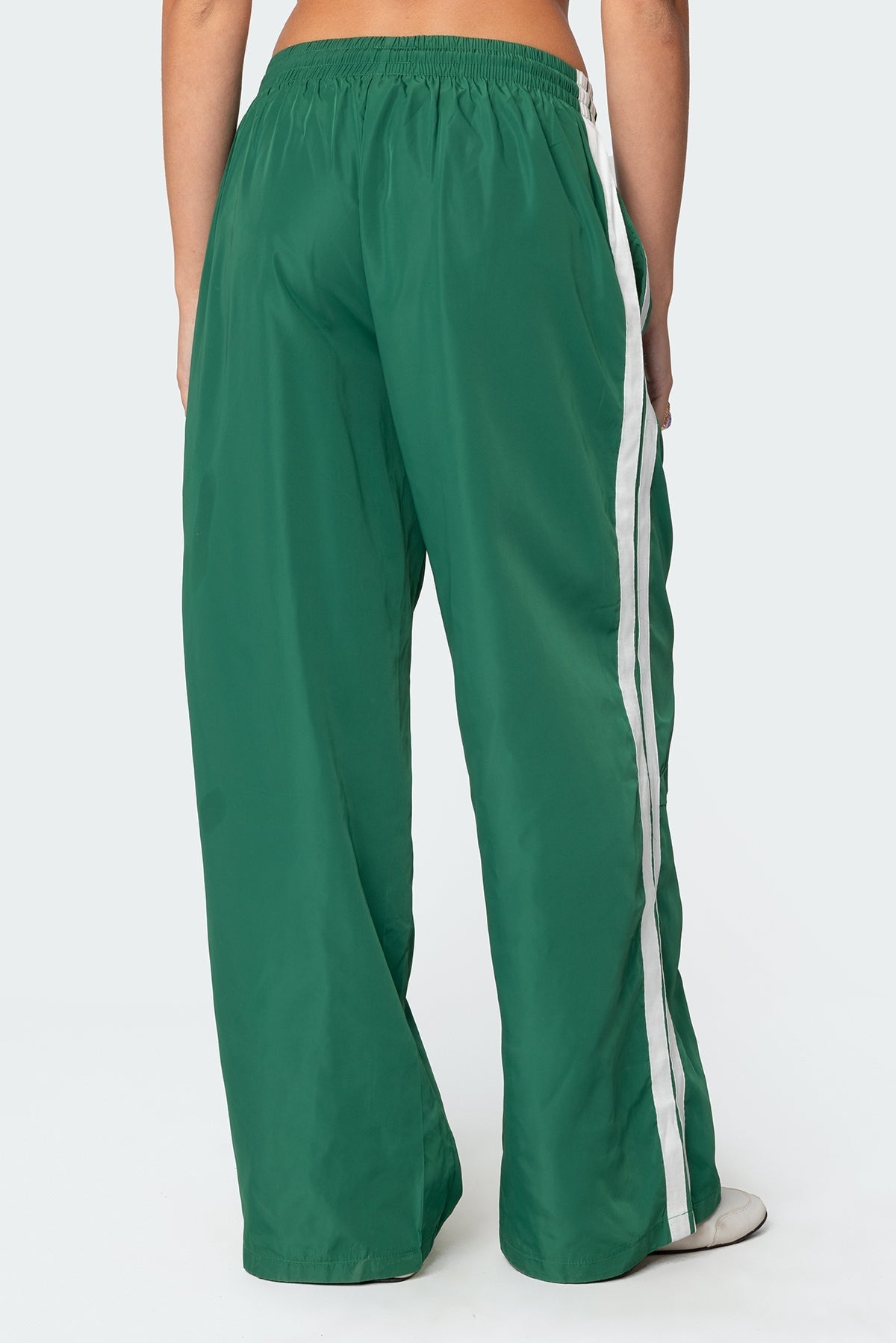 GREEN TRACK PANTS