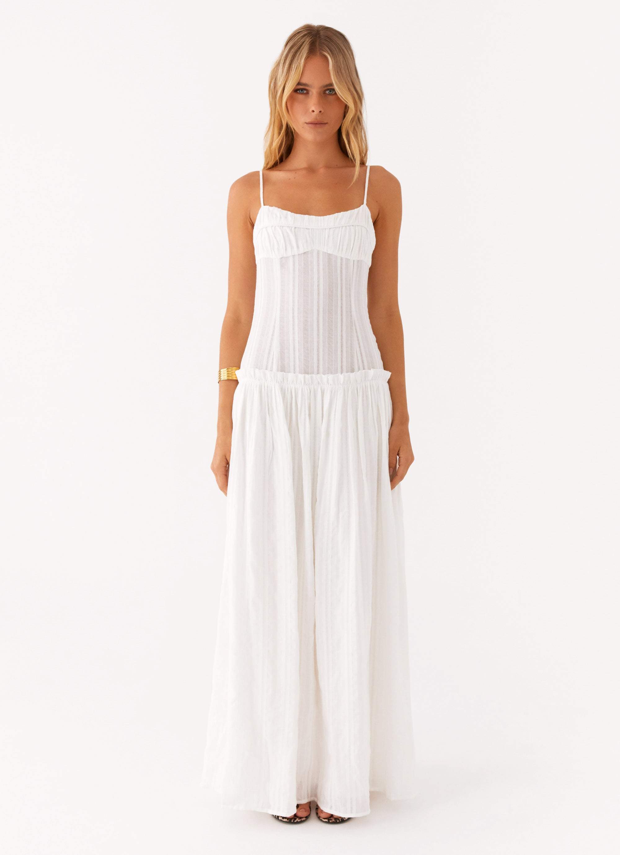 Lucy Mesh Maxi Dress