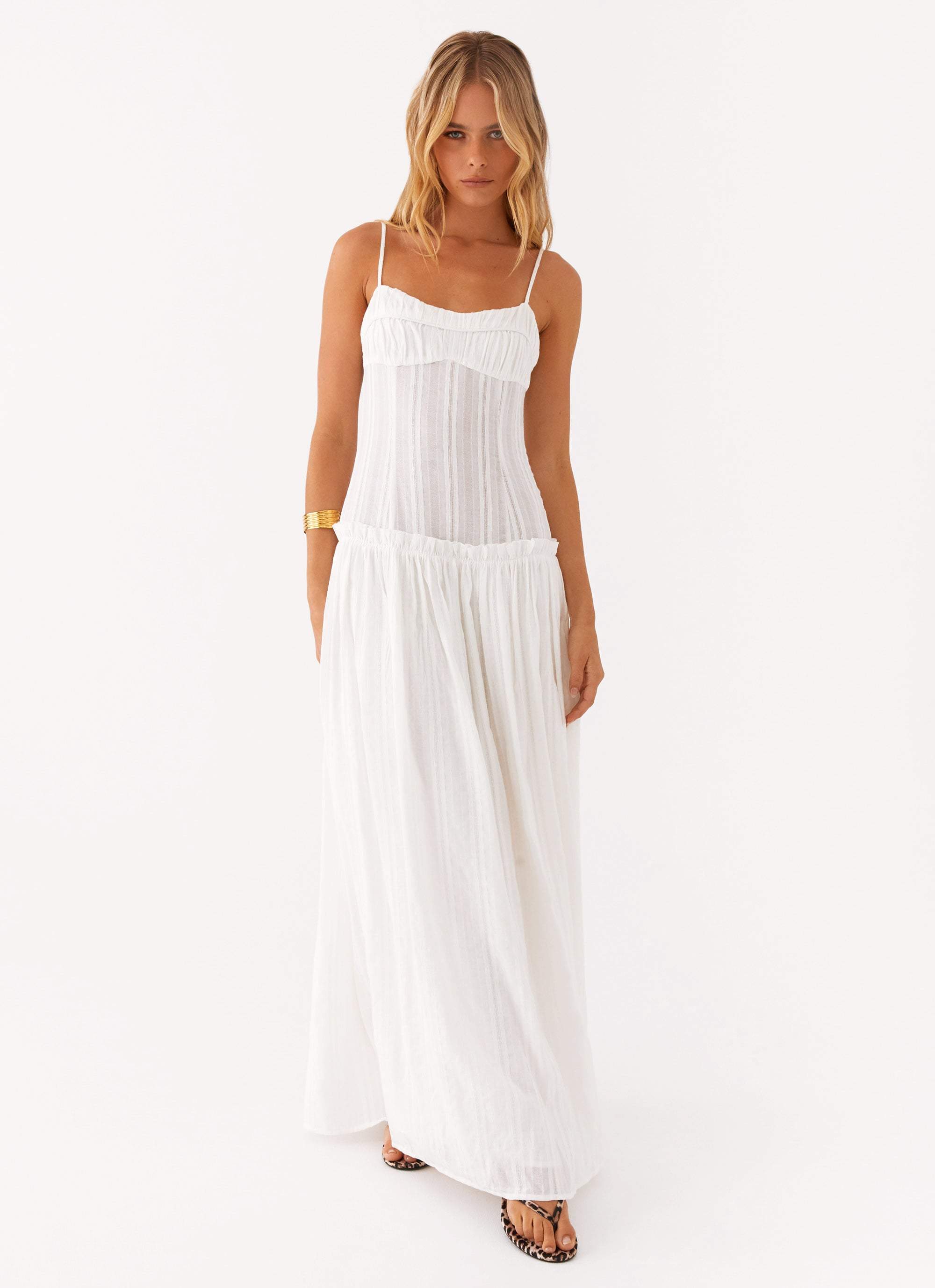 Lucy Mesh Maxi Dress
