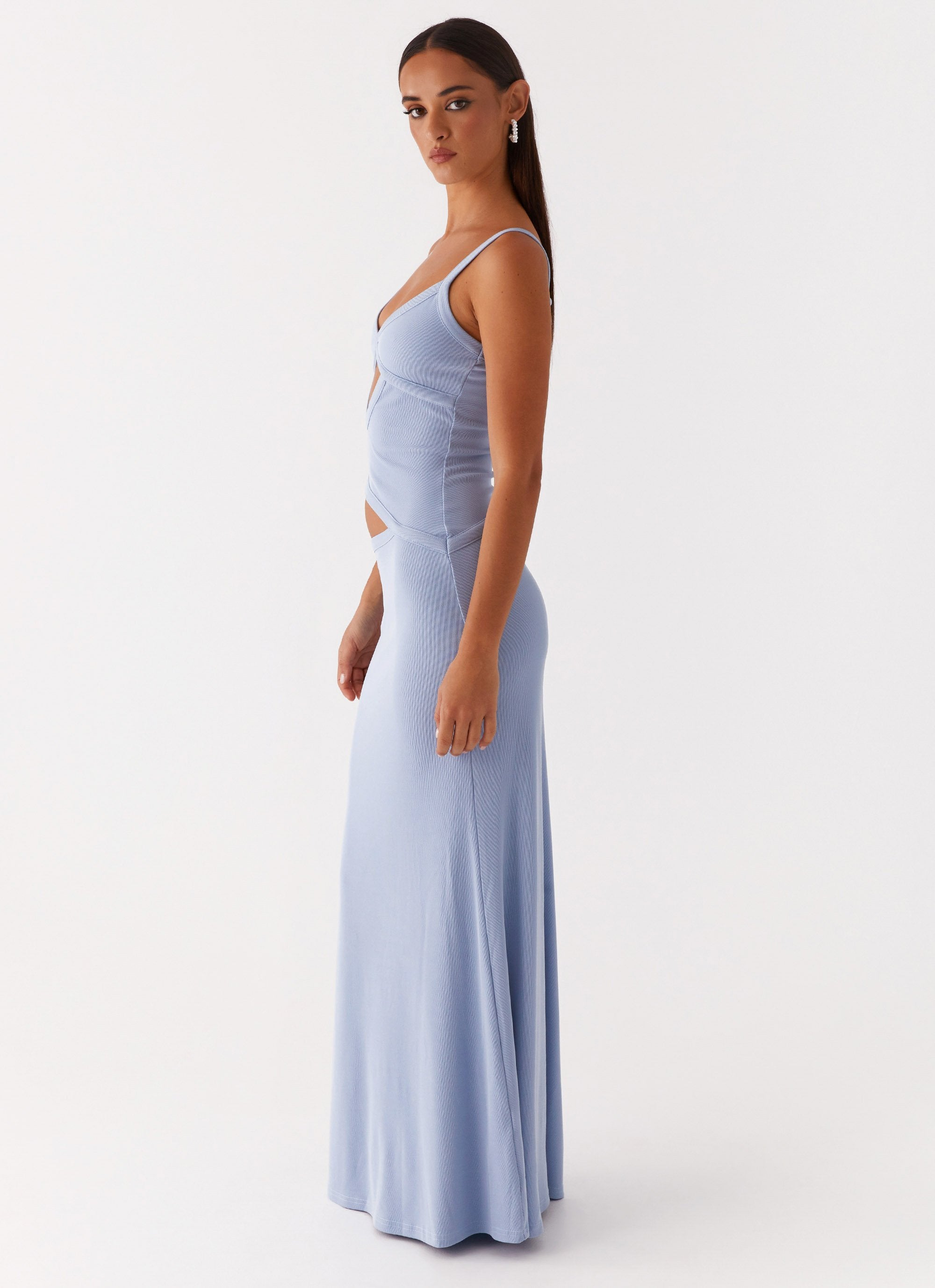 LIGHT BLUE MAXI DRESS