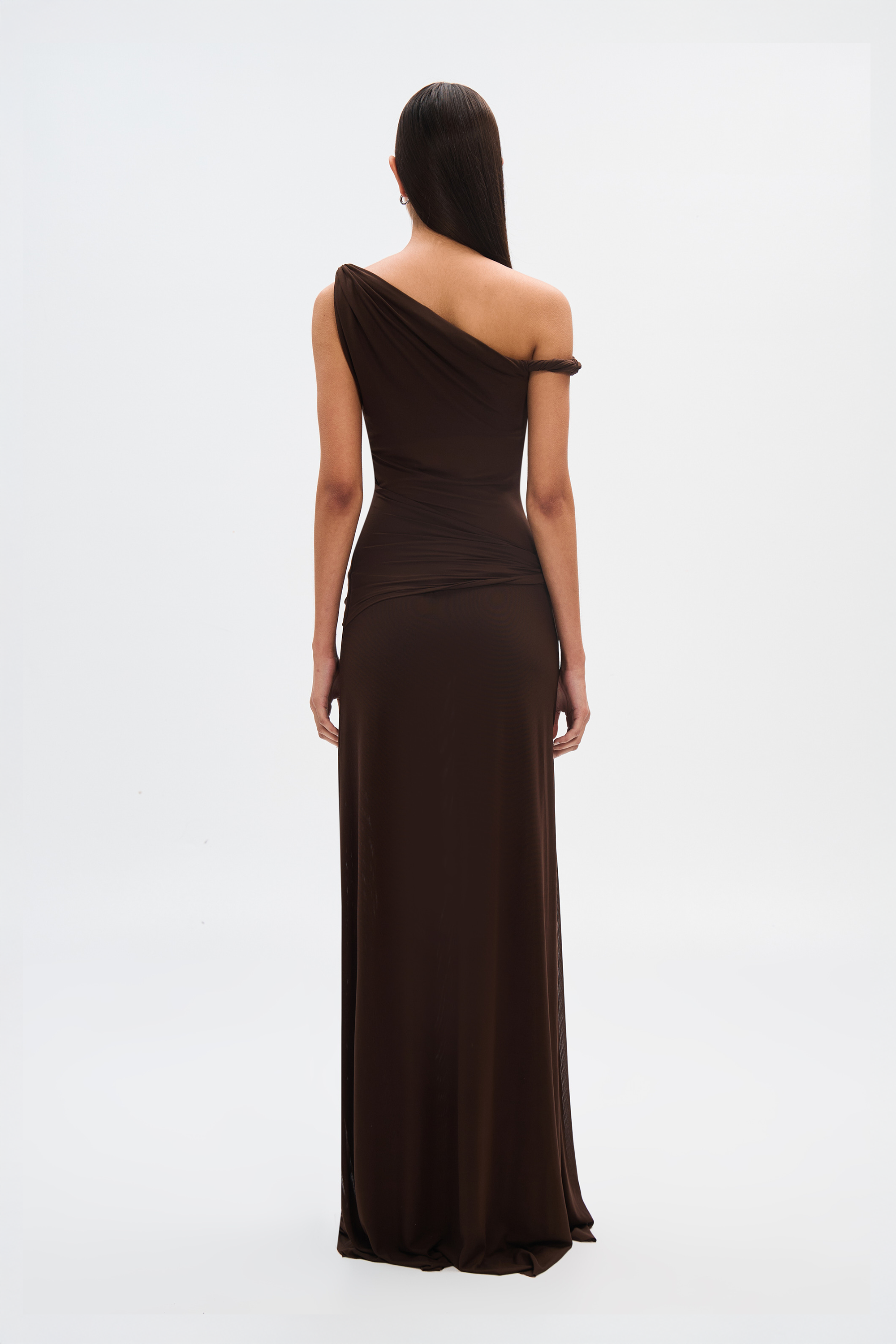 MAXI DRESS BROWN