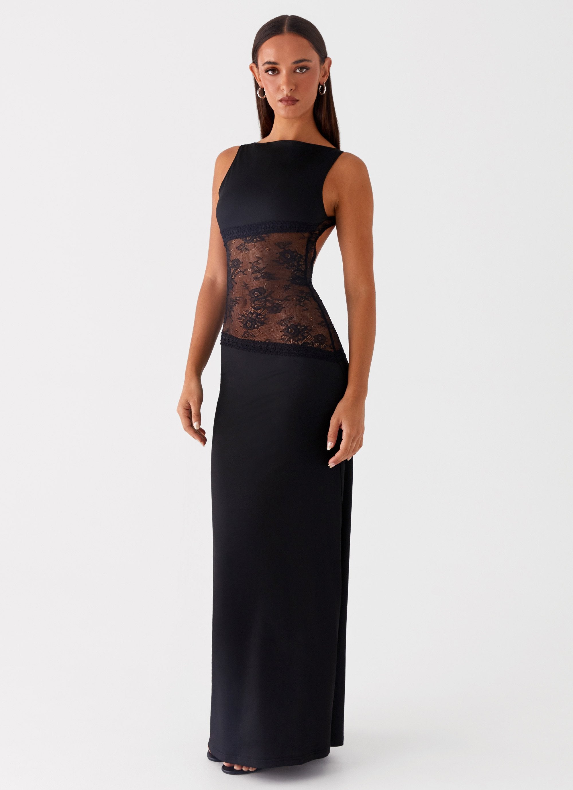 BLACK MAXI DRESS