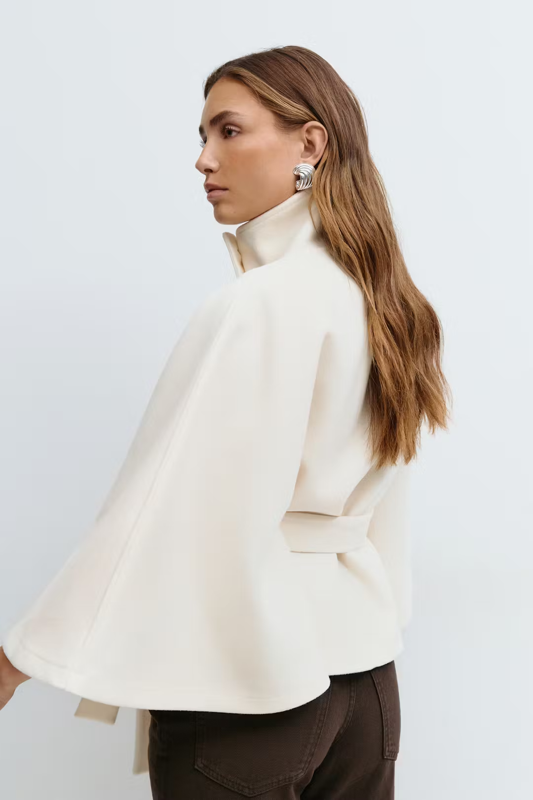 Gianna Cape Belt Coat