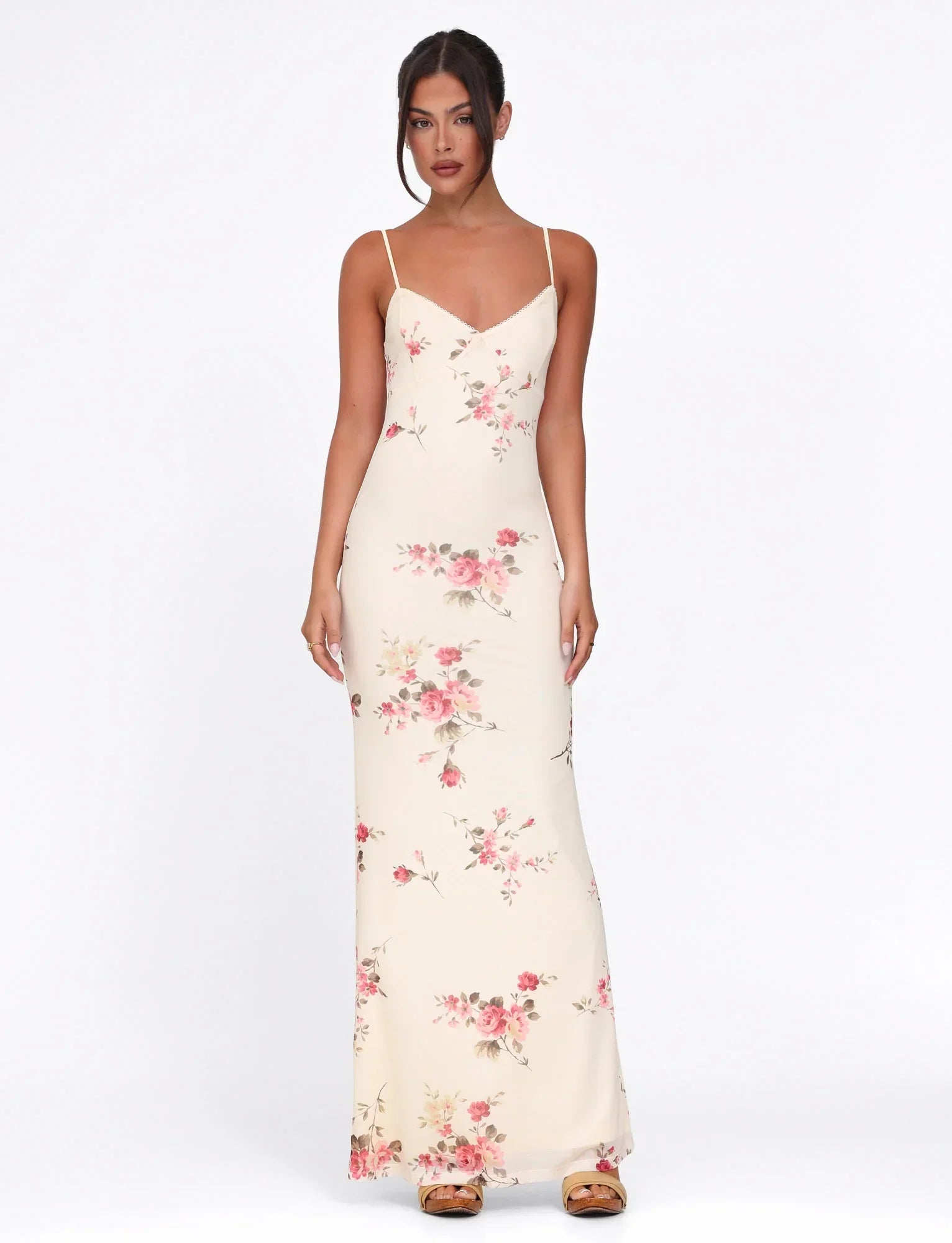 Nicole Floral Maxi Dress
