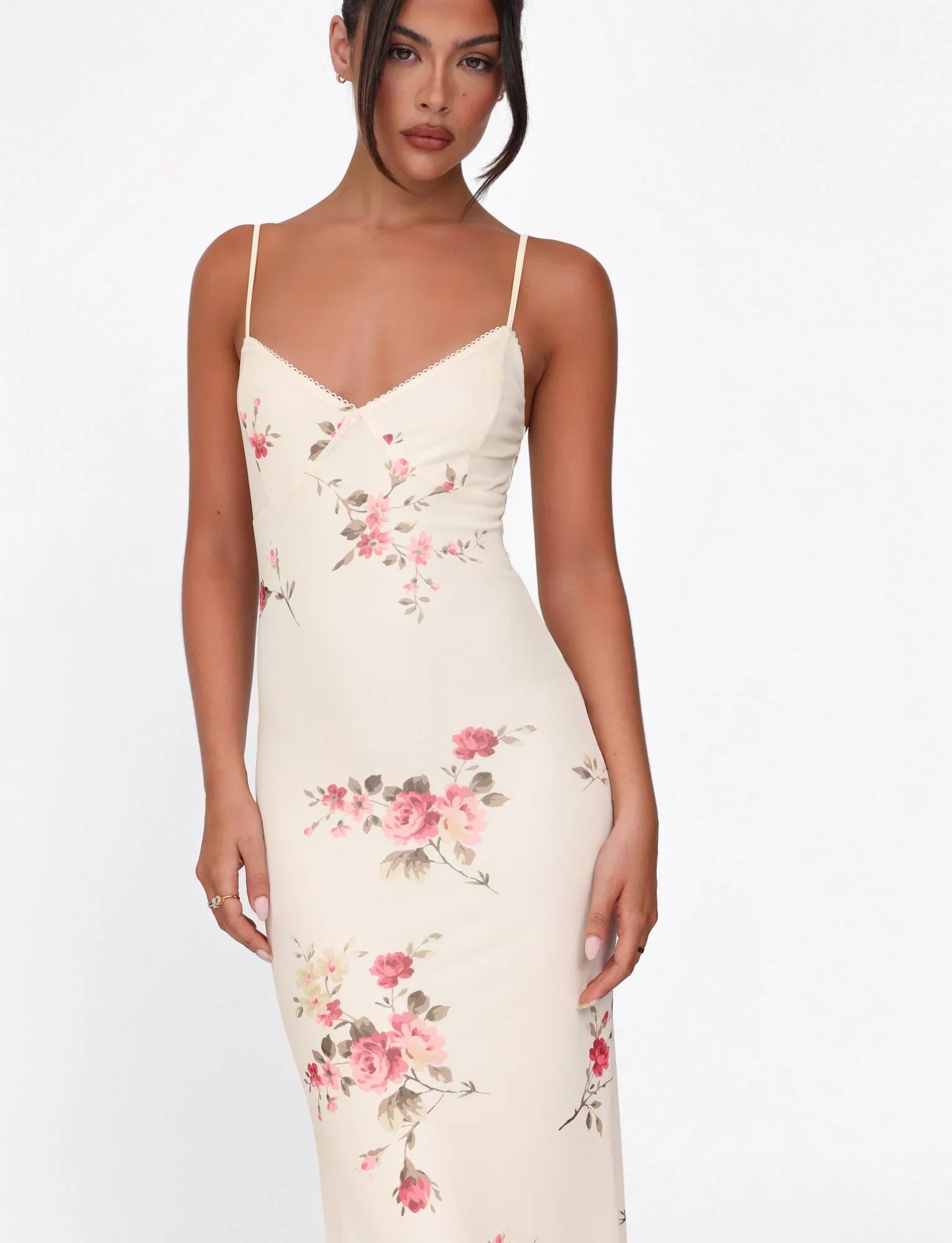Nicole Floral Maxi Dress