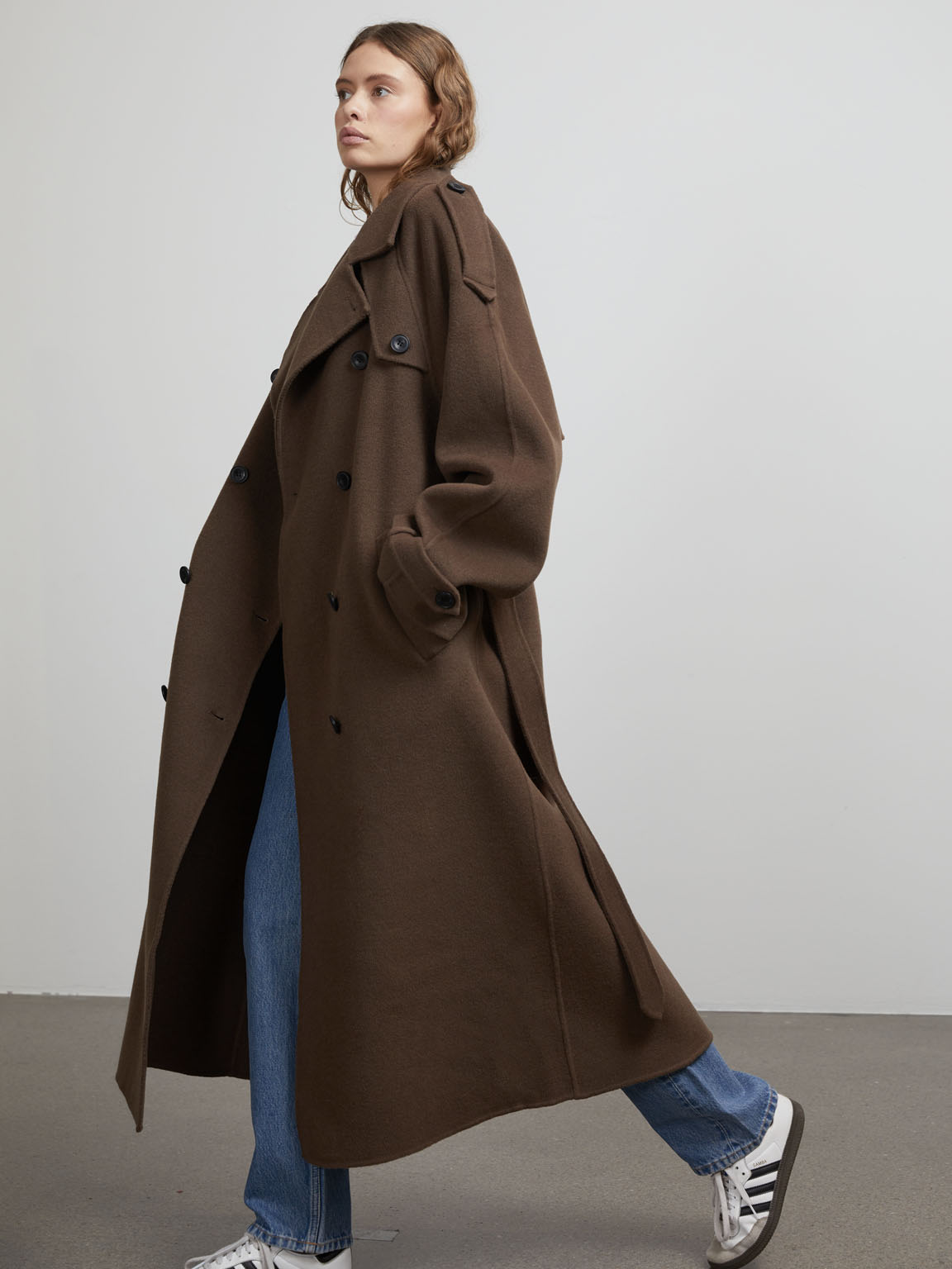 Annie Wool Trenchcoat