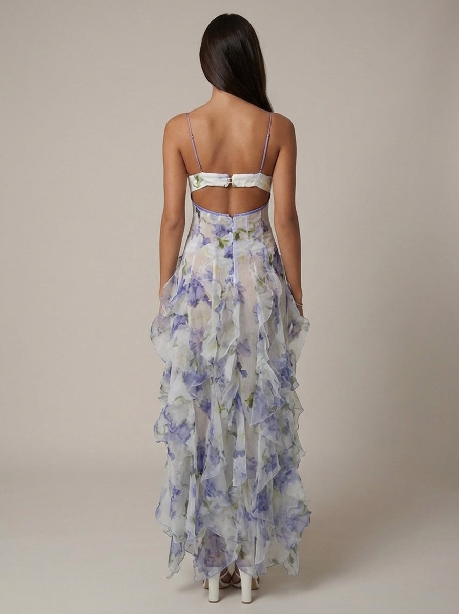 Santorini Maxikleid